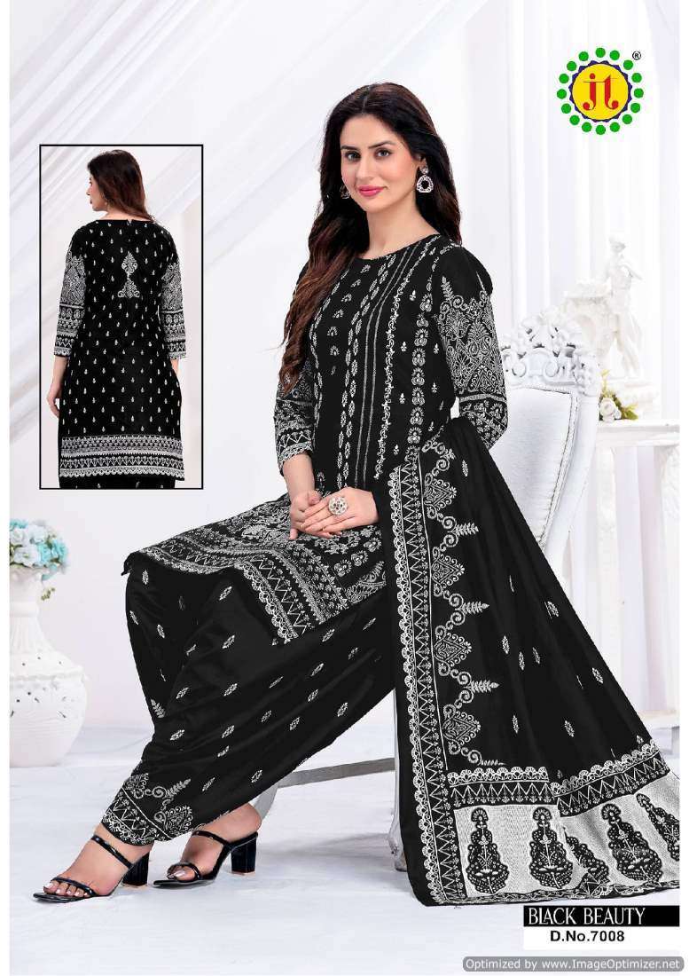 JT Black Beauty Vol-7 Georgette dress material wholesale