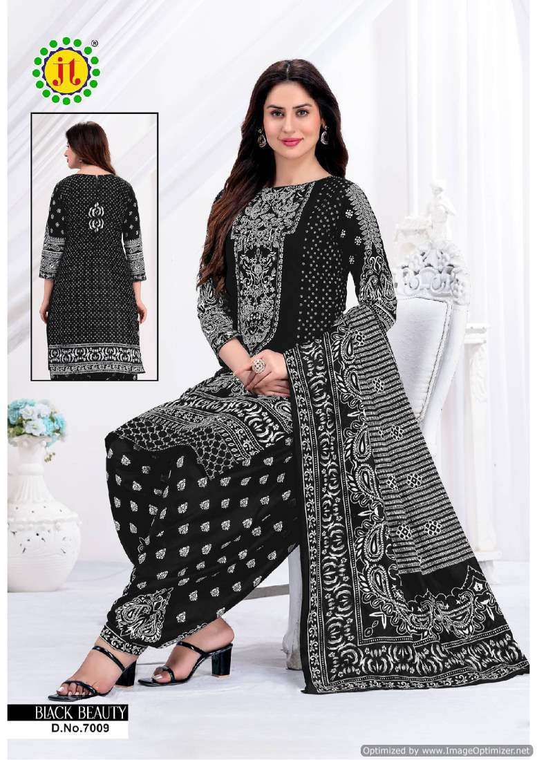 JT Black Beauty Vol-7 Georgette dress material wholesale