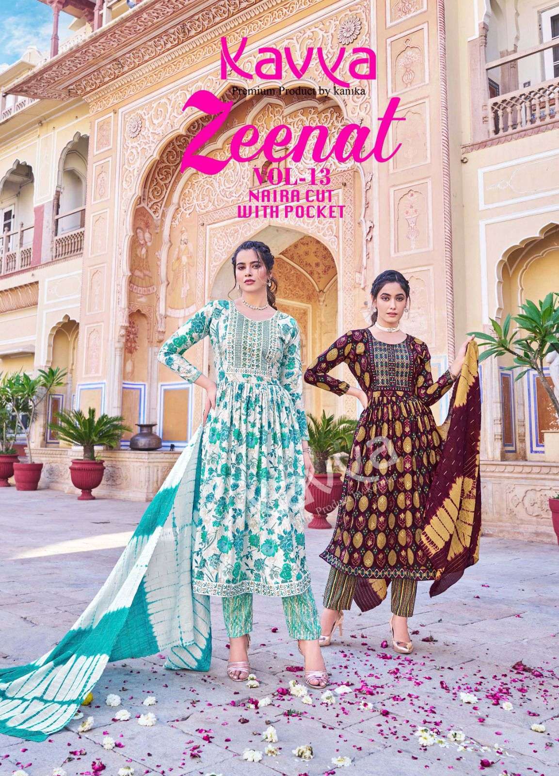 KAVYA ZEENAT VOL 13 Wholesale ladies Kurtis in Bangalore