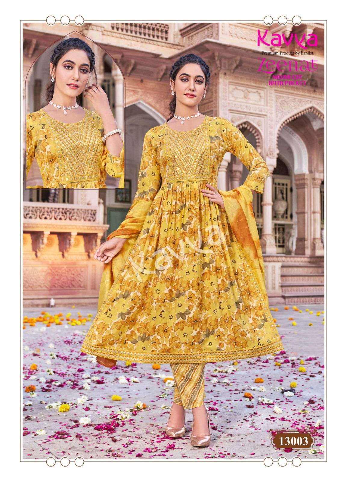 KAVYA ZEENAT VOL 13 Wholesale ladies Kurtis in Bangalore