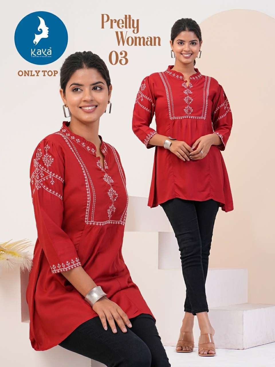 Handicraft kurtis online sales