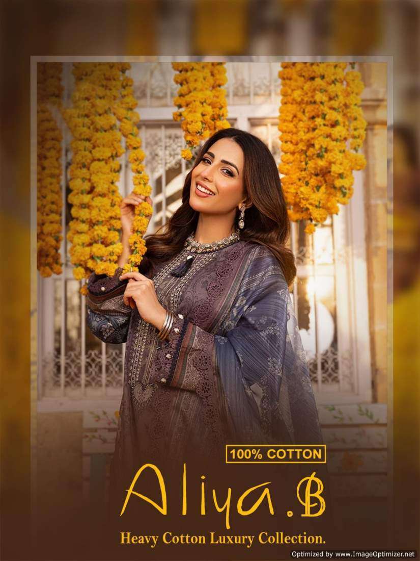 Keval Aliya B. Vol-1 Designer dress materials