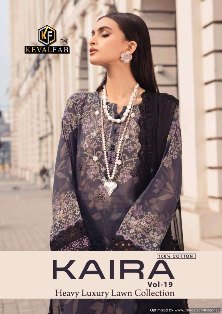 Keval Kaira Vol-19 Cotton dress material traders in Bangalore