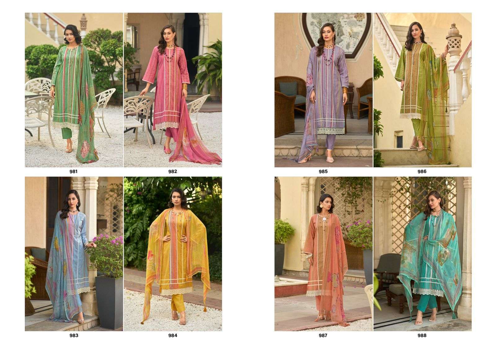 Kilory Legacy Of Summer Lawn Cotton Digital Printed Party wear dress materials