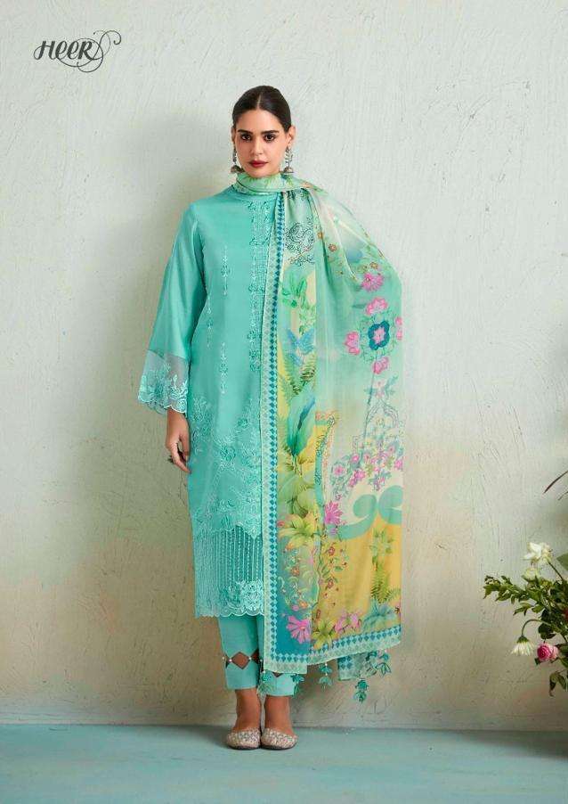 Kimora Heer Maasoomiyat Muslin Latest salwar kameez in gandhi nagar market