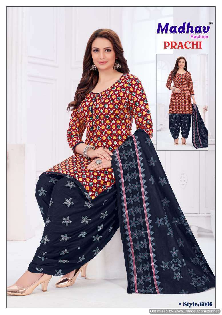 Madhav Prachi Vol-6 Cotton Dress material with price in Ahmedabad