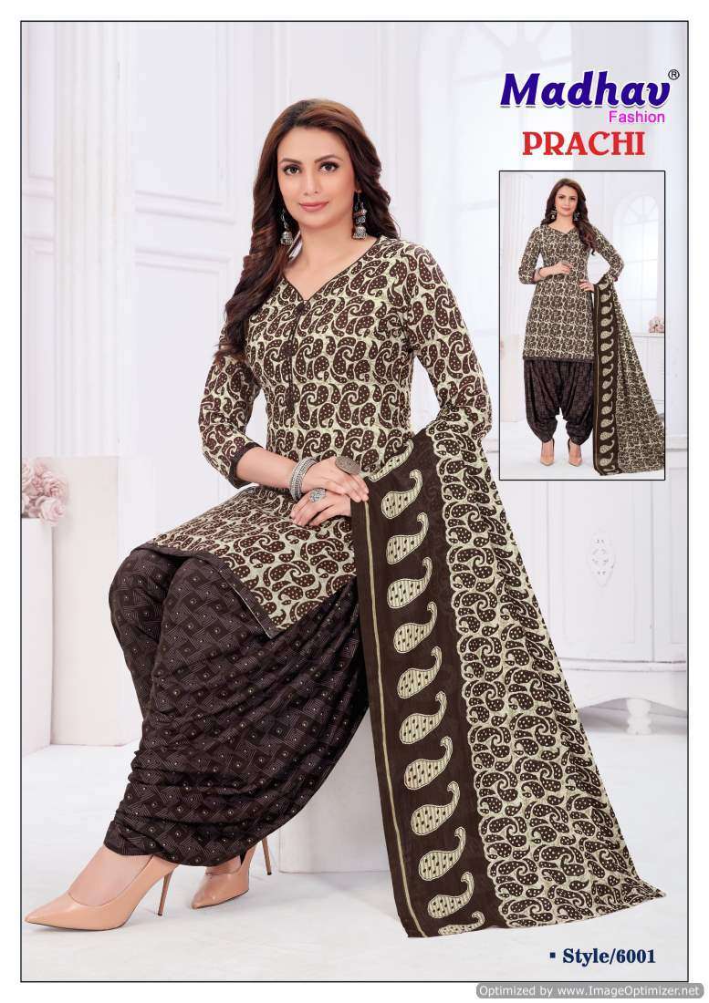Madhav Prachi Vol-6 Cotton Dress material with price in Ahmedabad