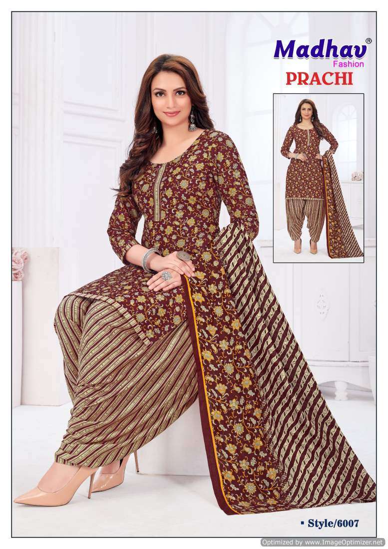 Madhav Prachi Vol-6 Cotton Dress material with price in Ahmedabad