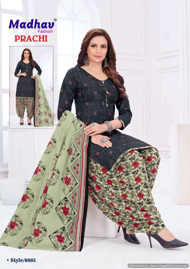 Madhav Prachi Vol-6 Cotton Dress material with price in Ahmedabad