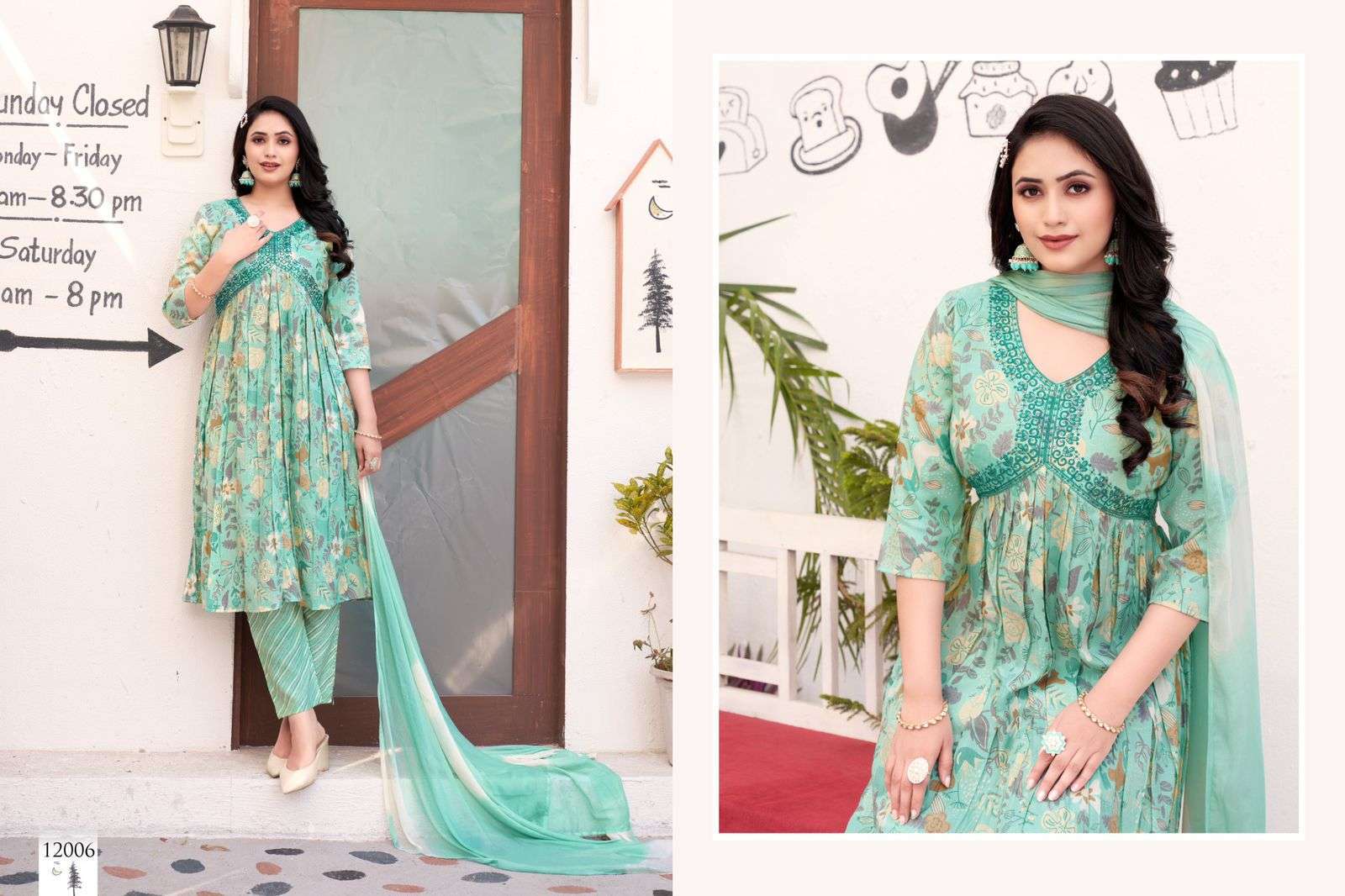 Master Aaliya VOL-12 Mumbai Kurti factory