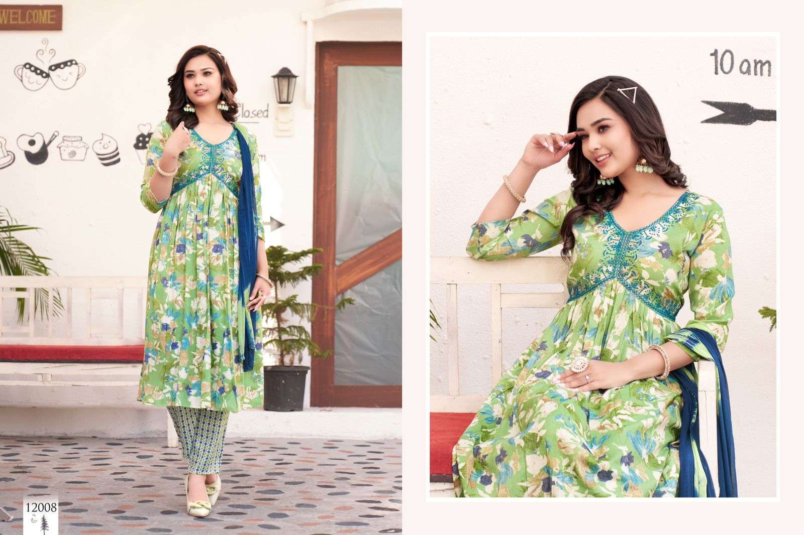 Master Aaliya VOL-12 Mumbai Kurti factory
