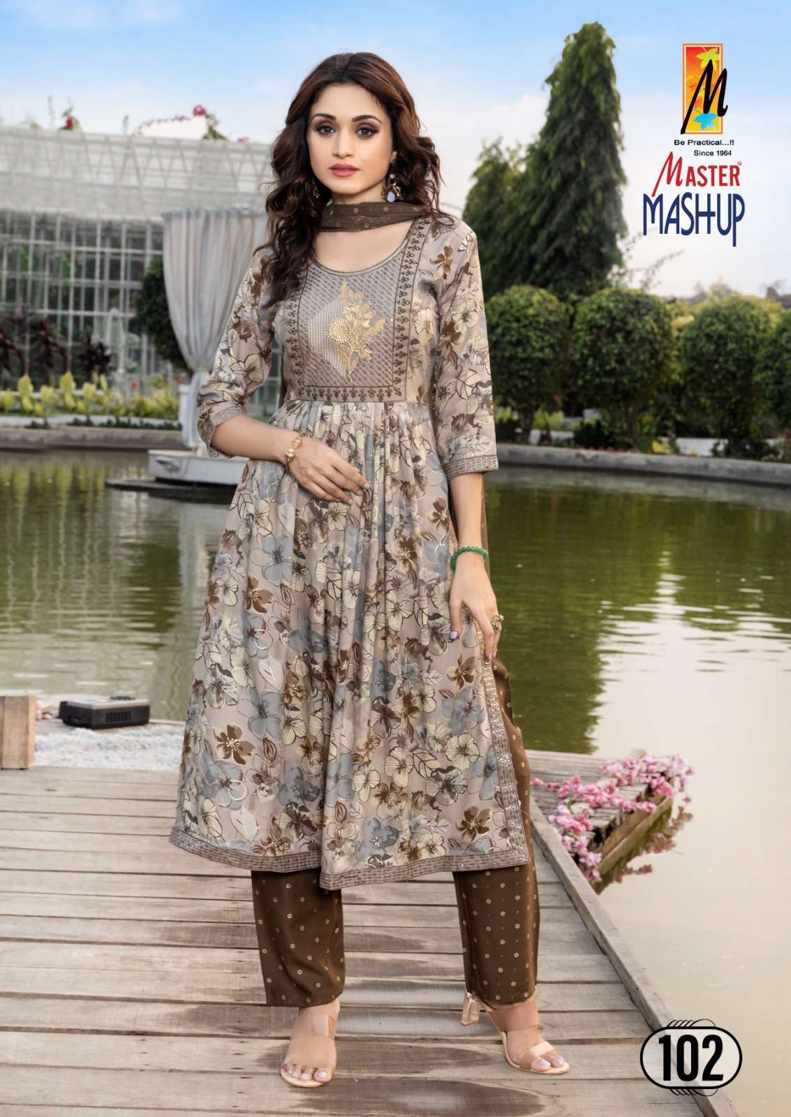 MASTER MASHUP Kurti fabrics wholesale in Surat