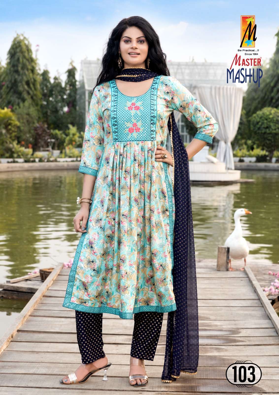 MASTER MASHUP Kurti fabrics wholesale in Surat