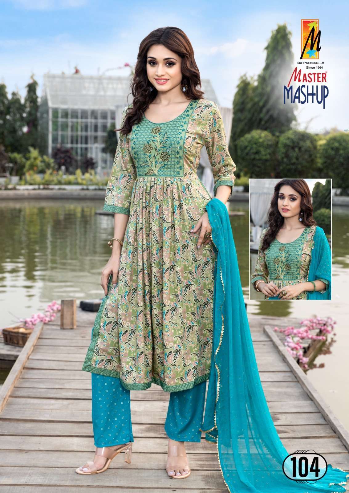 MASTER MASHUP Kurti fabrics wholesale in Surat