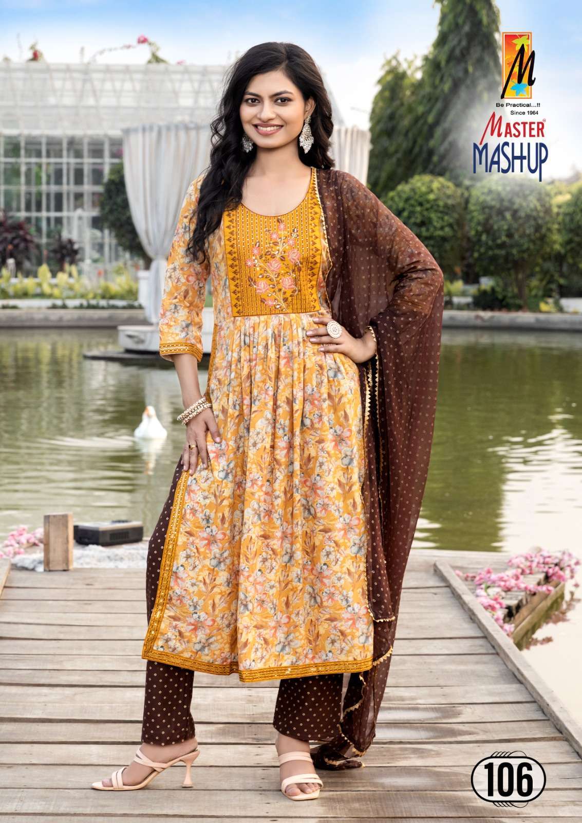 MASTER MASHUP Kurti fabrics wholesale in Surat