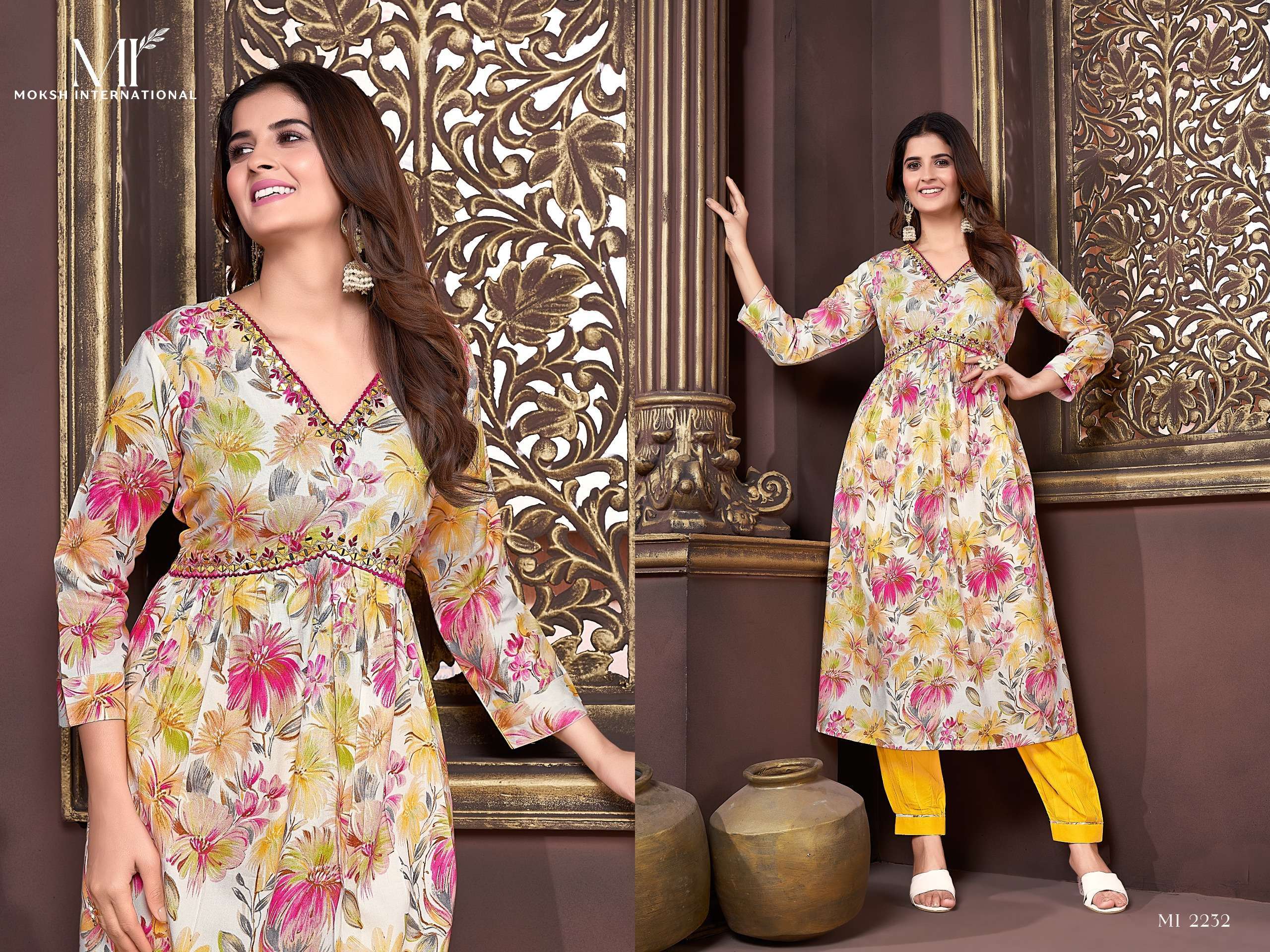 MOKSH INTERNATIONAL Afgani Alia Vol- 3 Wholesale kurti suppliers