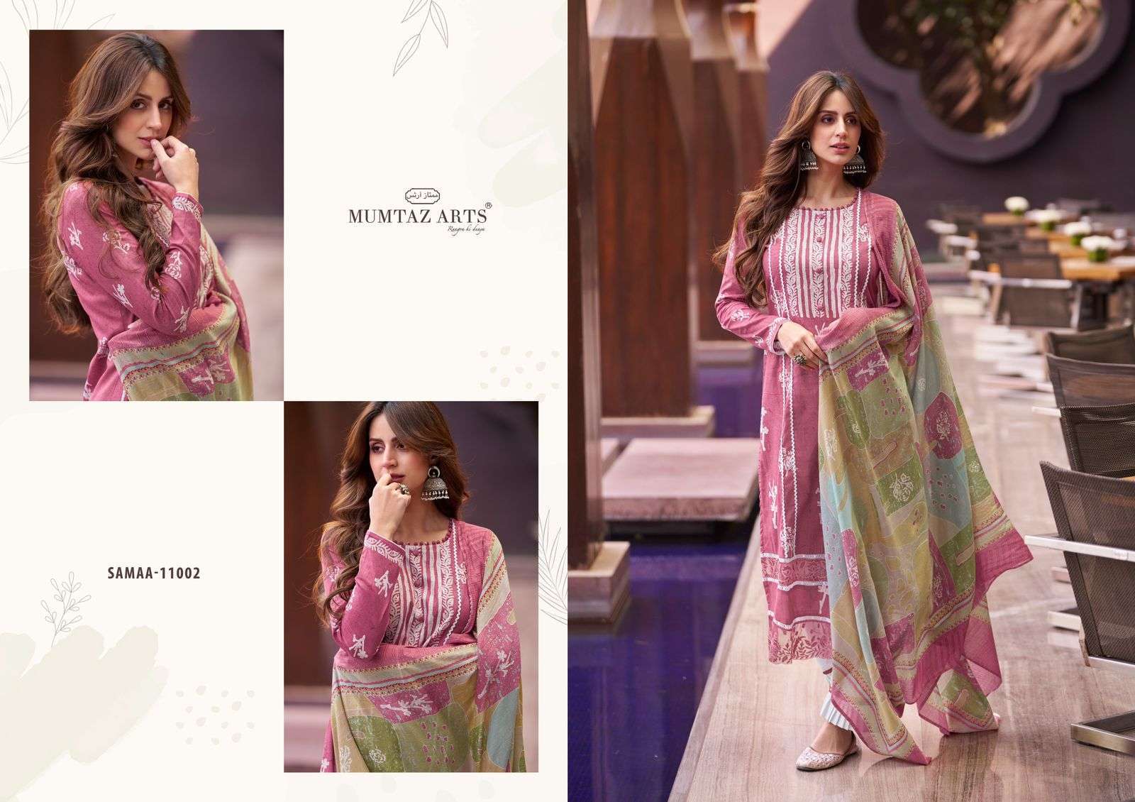 Mumtaz Samaa Lawn Cambric Ethnic wear wholesale distributors