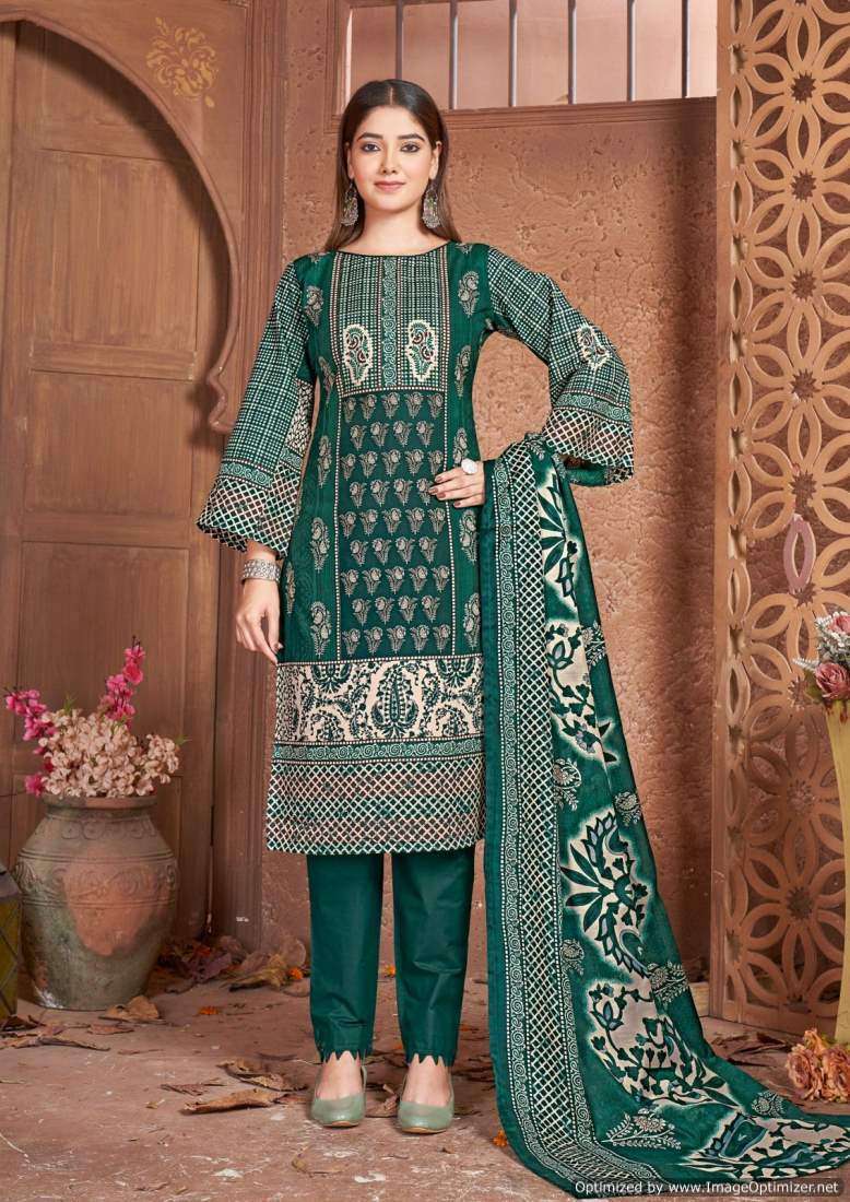 Nafisa Esra Vol-5 Cotton Silk dress materials in Mumbai