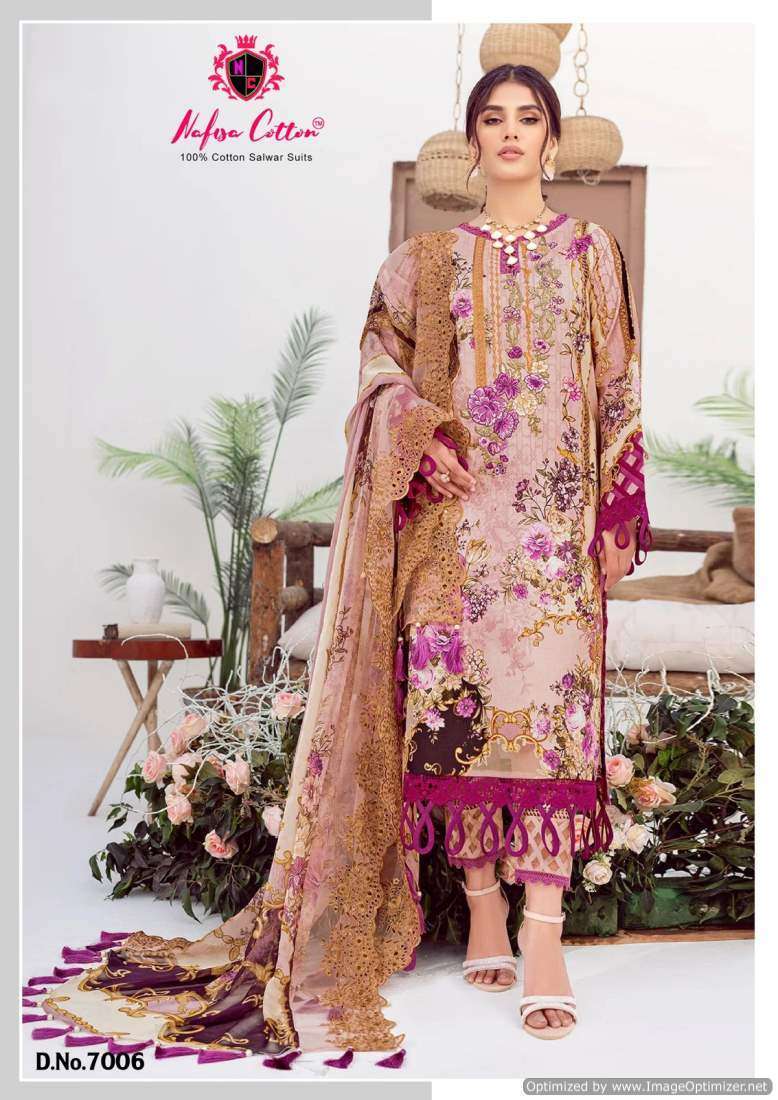 Nafisa Safina Vol-7 Wholesale dress material online shopping