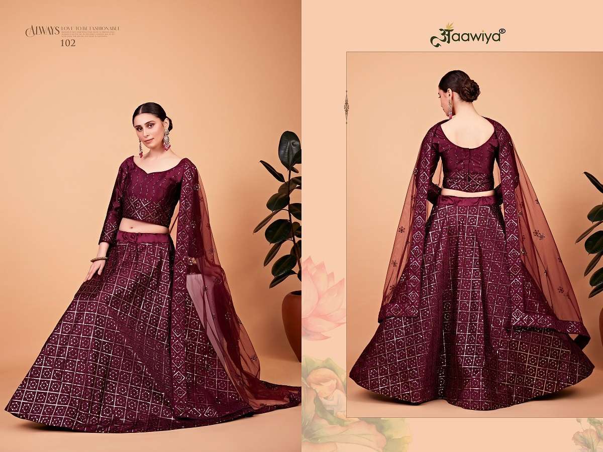 NAYRA VOL – 1 WINE Lehenga Choli suppliers in India