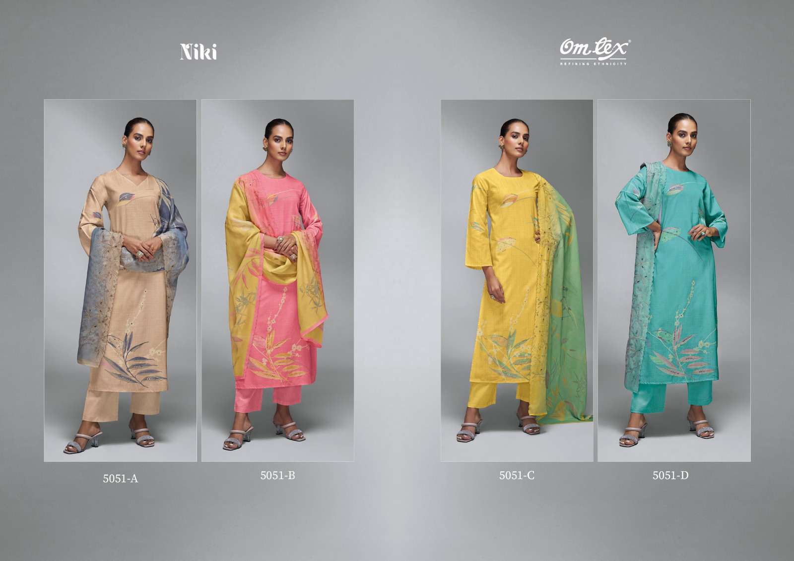 OMTEX NIKI Pakistani anarkali suits