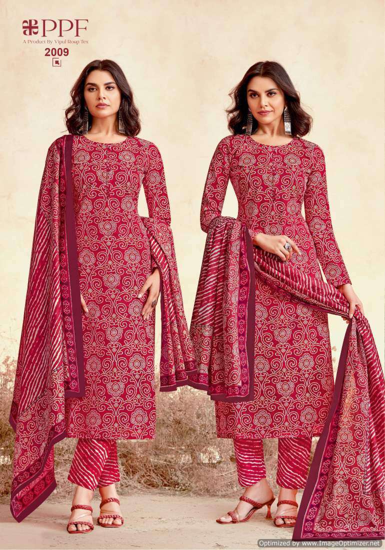 PPF Prisha Vol-2 Unstitched dress materials