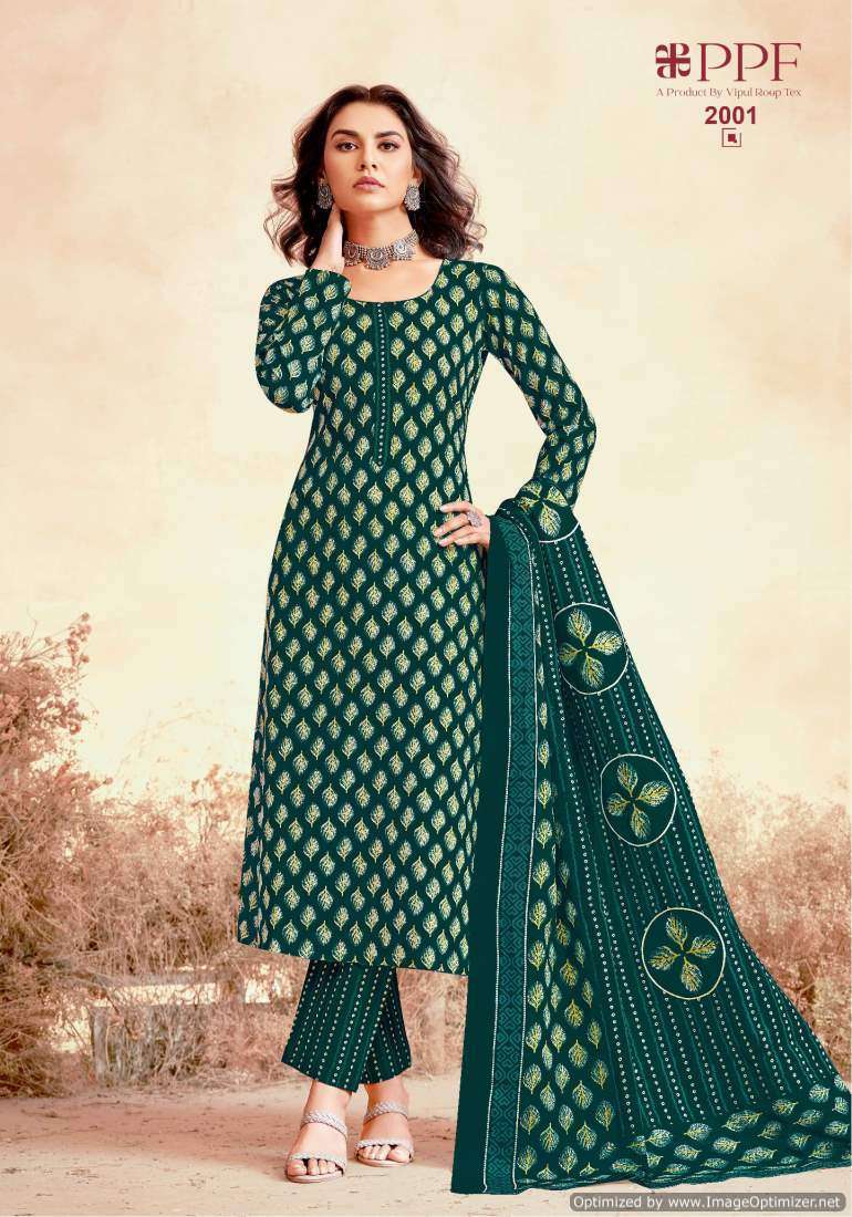 PPF Prisha Vol-2 Unstitched dress materials