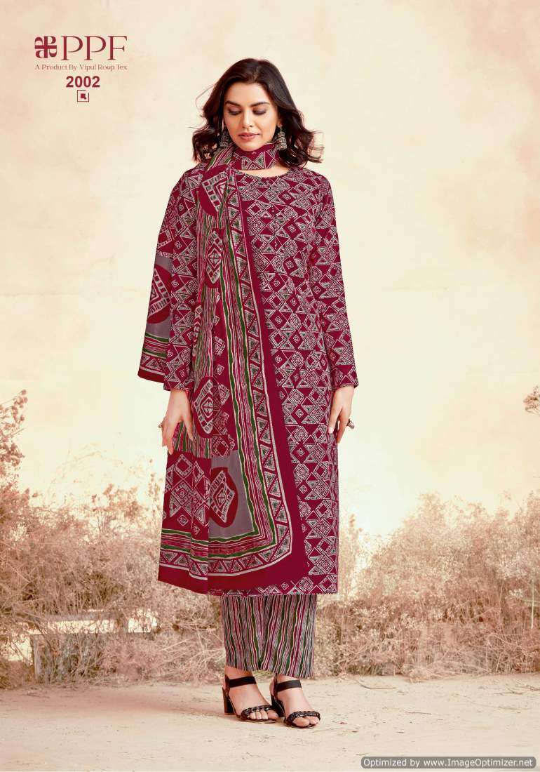 PPF Prisha Vol-2 Unstitched dress materials