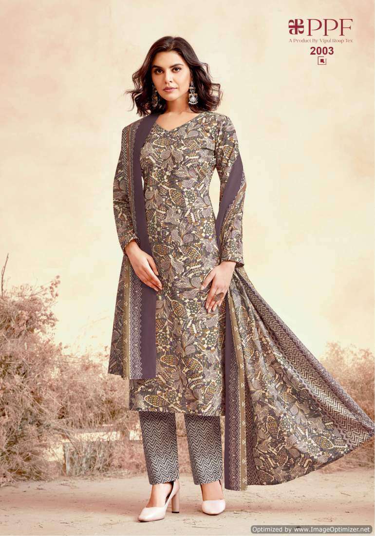 PPF Prisha Vol-2 Unstitched dress materials
