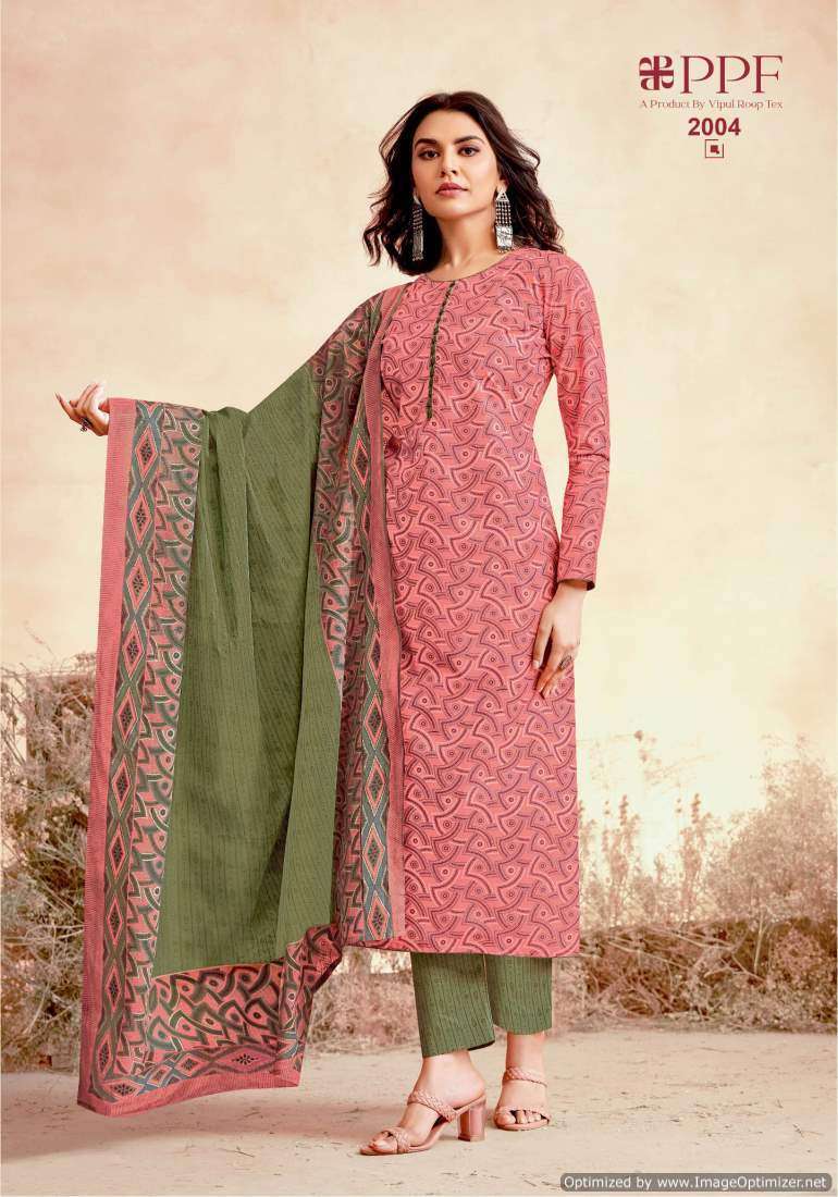 PPF Prisha Vol-2 Unstitched dress materials