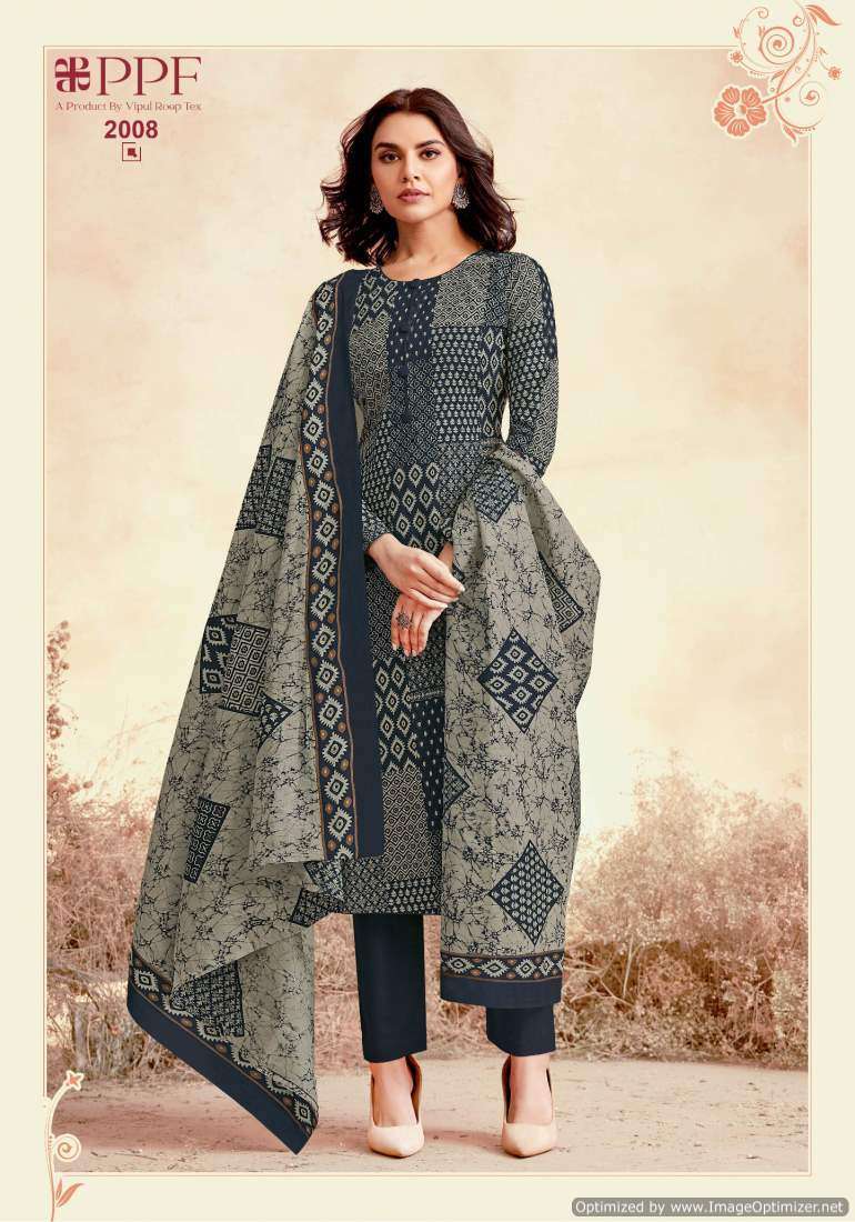 PPF Prisha Vol-2 Unstitched dress materials