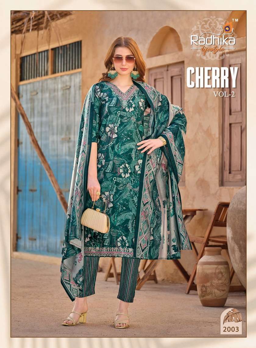 RADHIKA LIFE STYLE CHERRY Vol -2 Surat Kurtis wholesale online