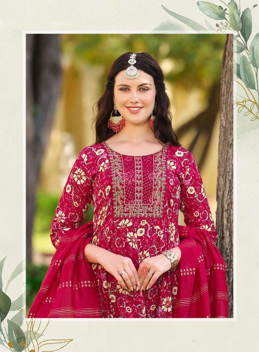 RADHIKA Lifestyle ANARKALI VOL 1 Kurti manufacturers in Hyderabad