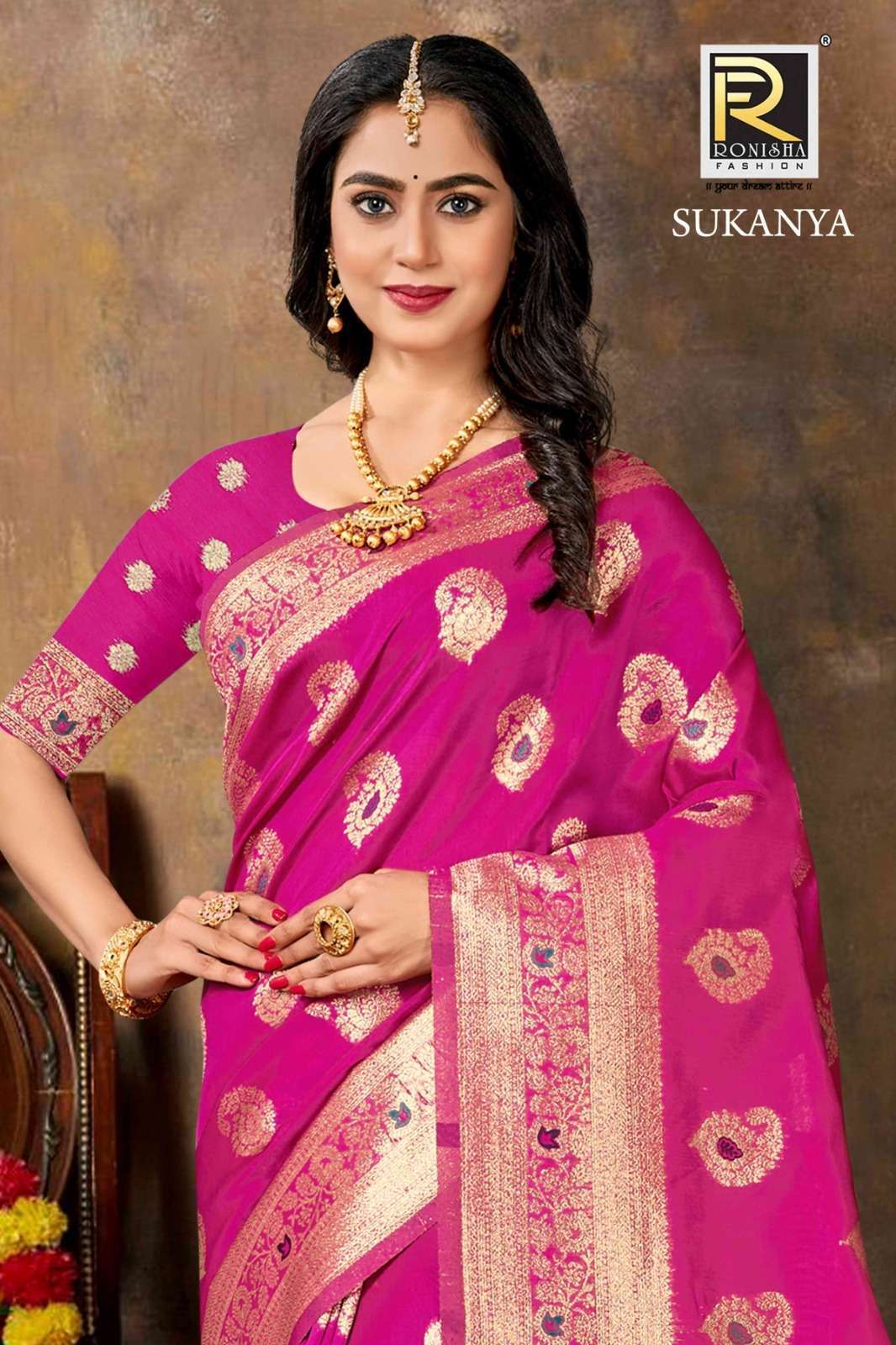 Ronisha Sukanya Banarasi Silk Surat saree wholesalers