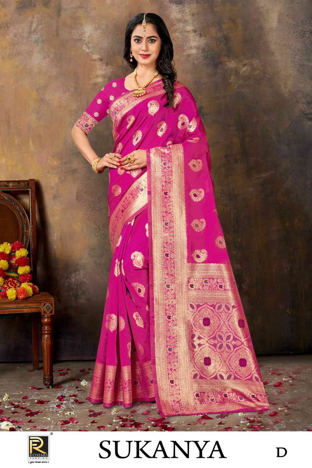 Ronisha Sukanya Banarasi Silk Surat saree wholesalers