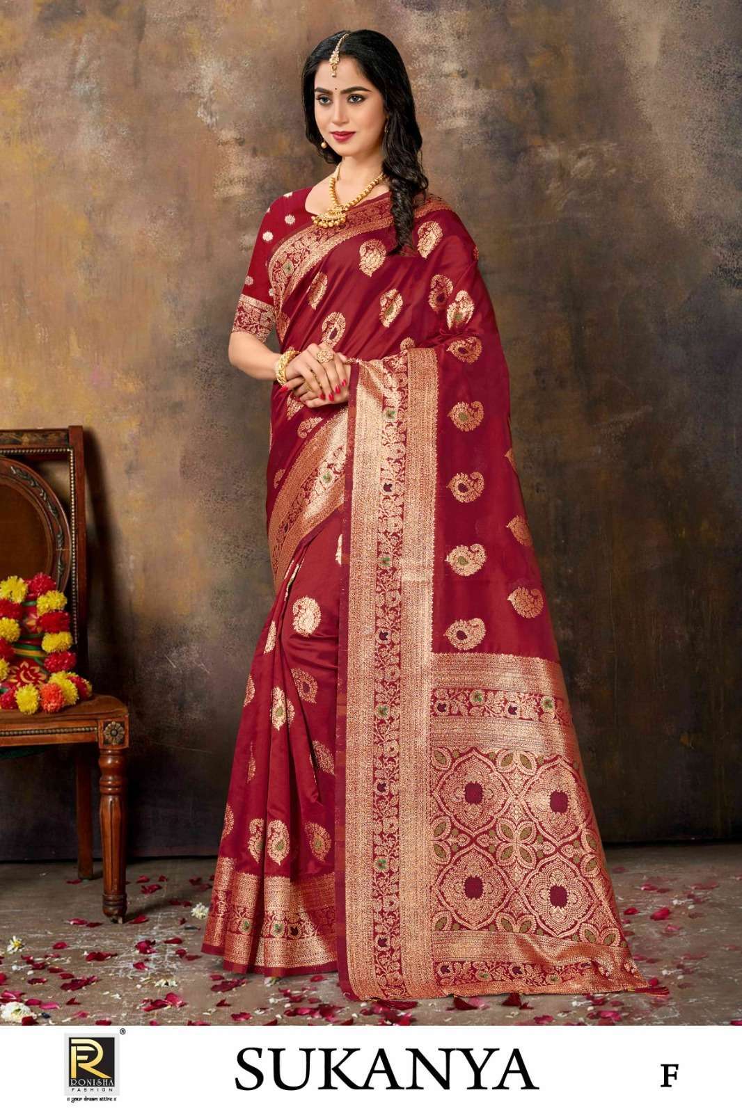 Ronisha Sukanya Banarasi Silk Surat saree wholesalers