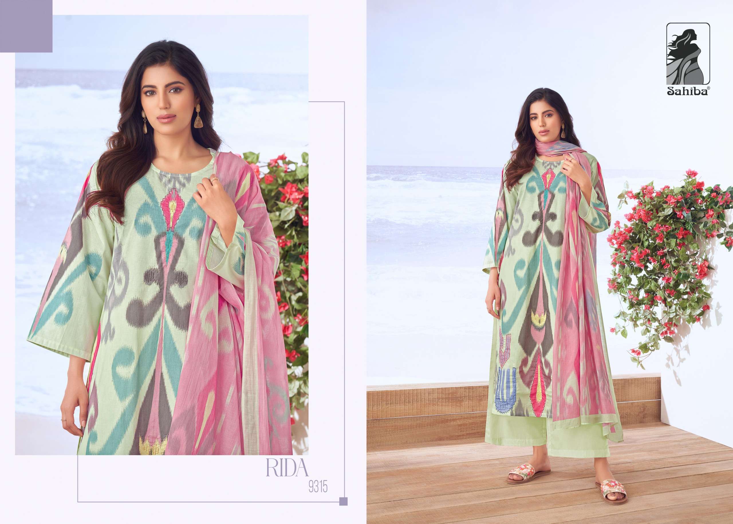 Sahiba RIDA Cotton salwar kameez designs catalogue