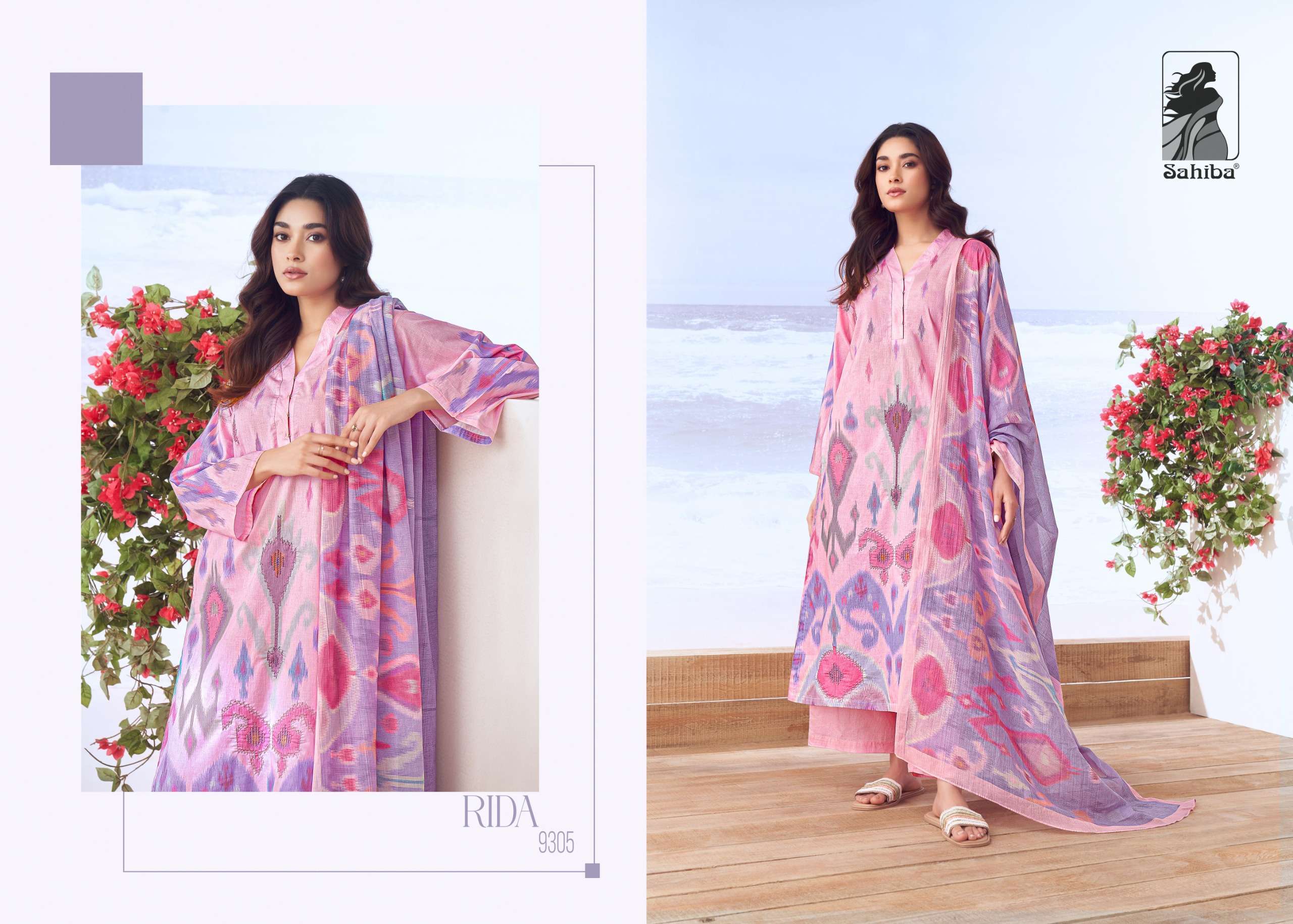 Sahiba RIDA Cotton salwar kameez designs catalogue