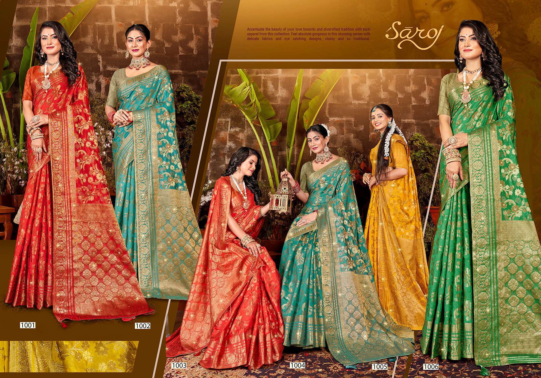 Saroj Kum Kum Vol.2 Dola Silk Wholesale designer Sarees