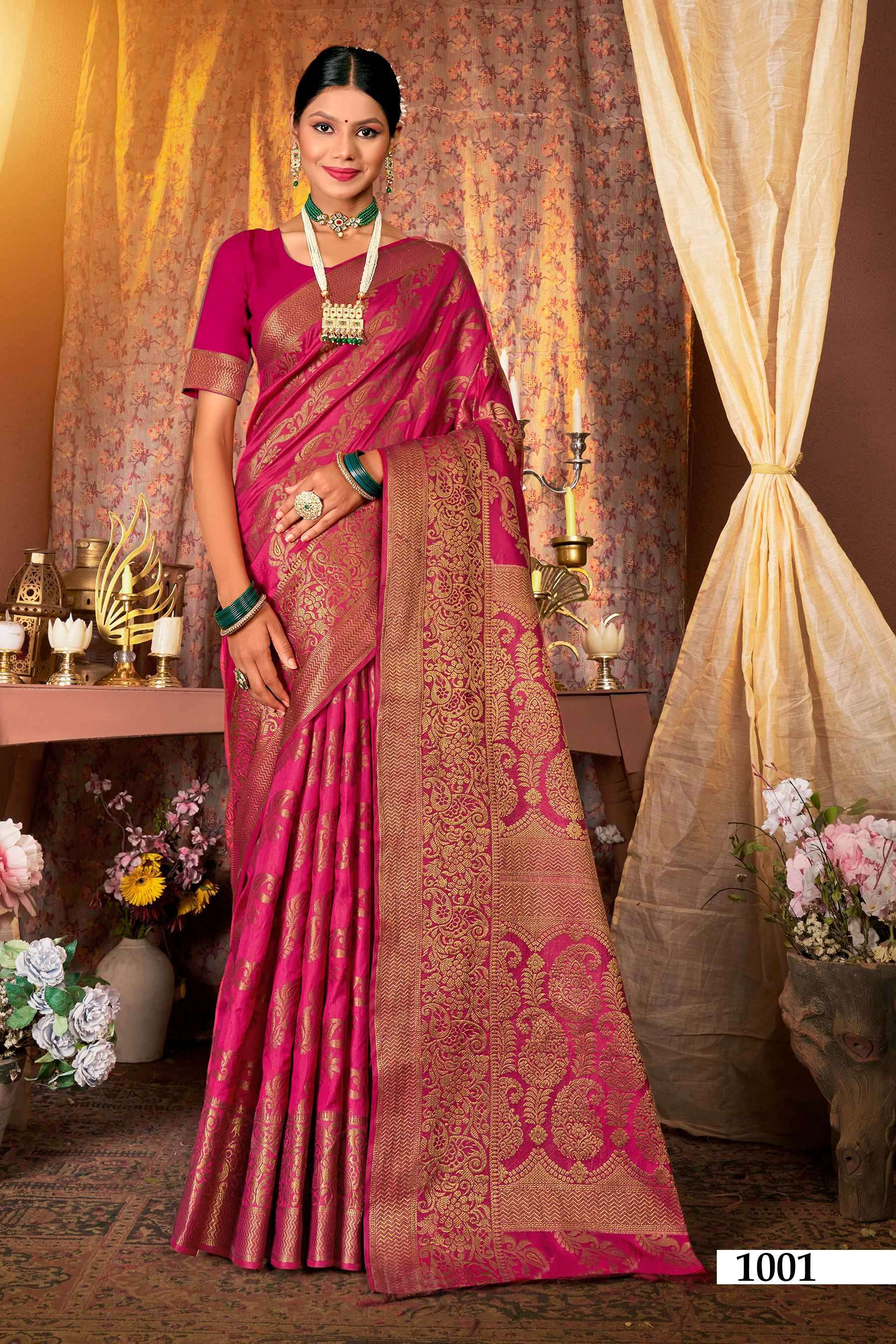 Saroj Roop Shree Vol.1 Soft Dola Silk sarees wholesale in Hyderabad