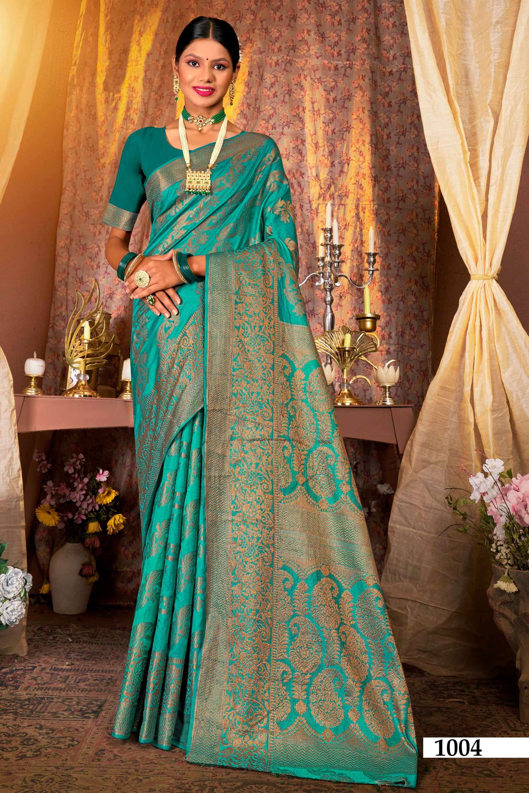 Saroj Roop Shree Vol.1 Soft Dola Silk sarees wholesale in Hyderabad