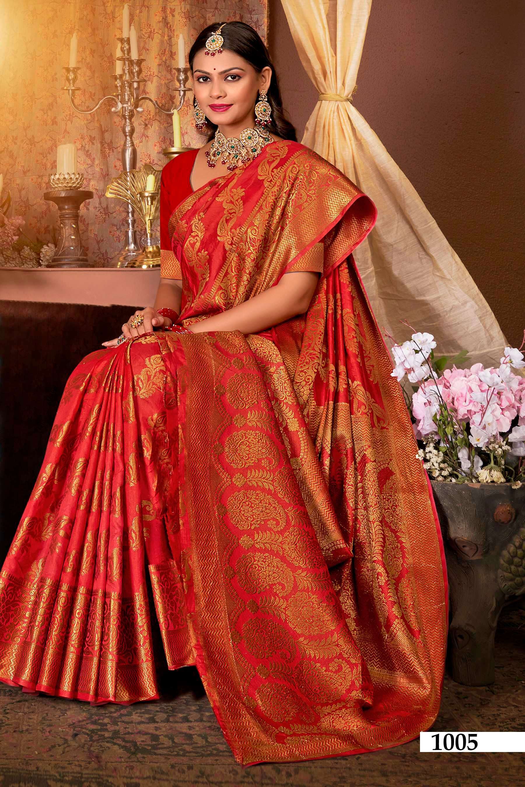 Saroj Roop Shree Vol.1 Soft Dola Silk sarees wholesale in Hyderabad