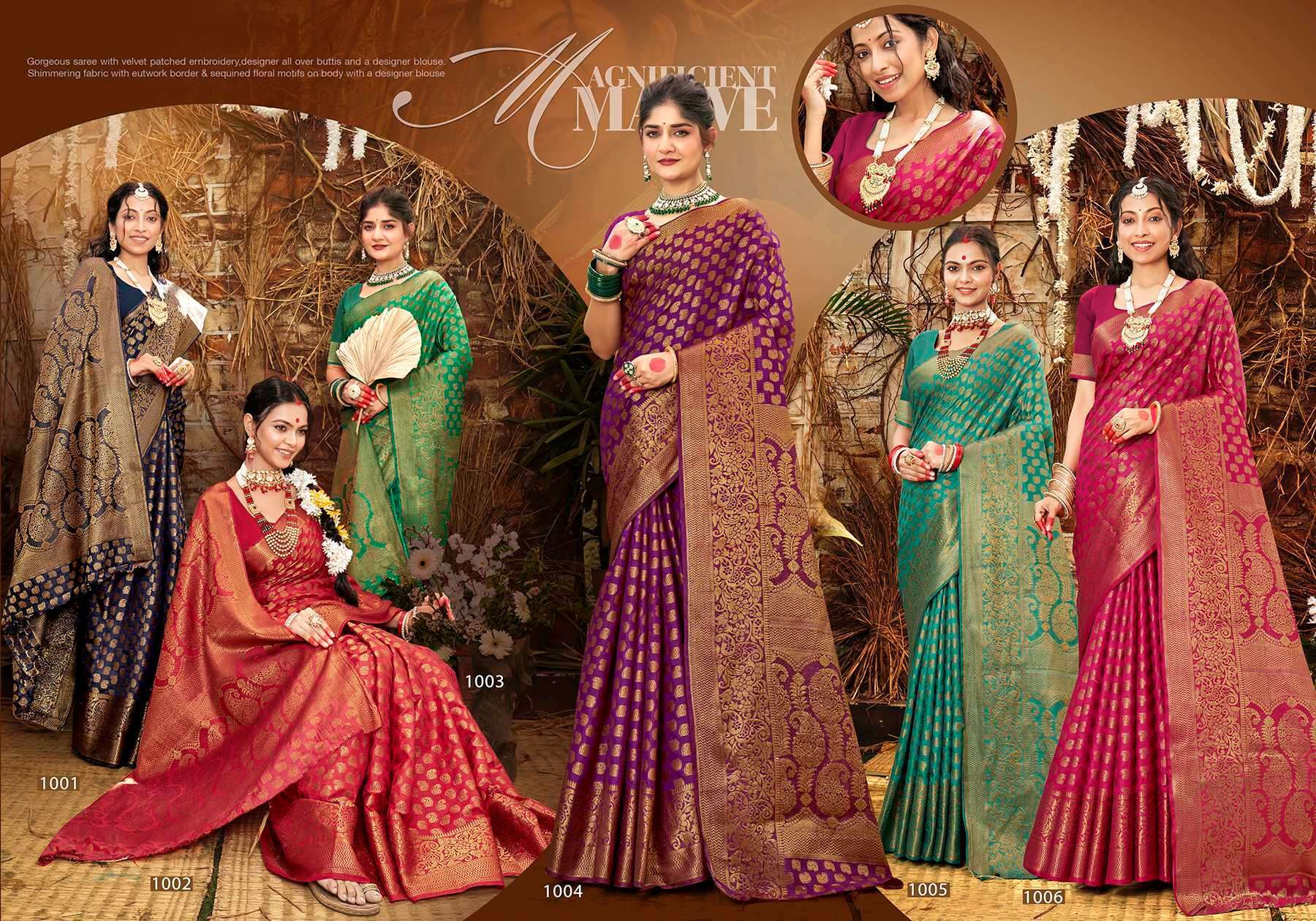 Saroj Roop Shree Vol.2 Soft Dola Silk Bridal sarees wholesale in Hyderabad