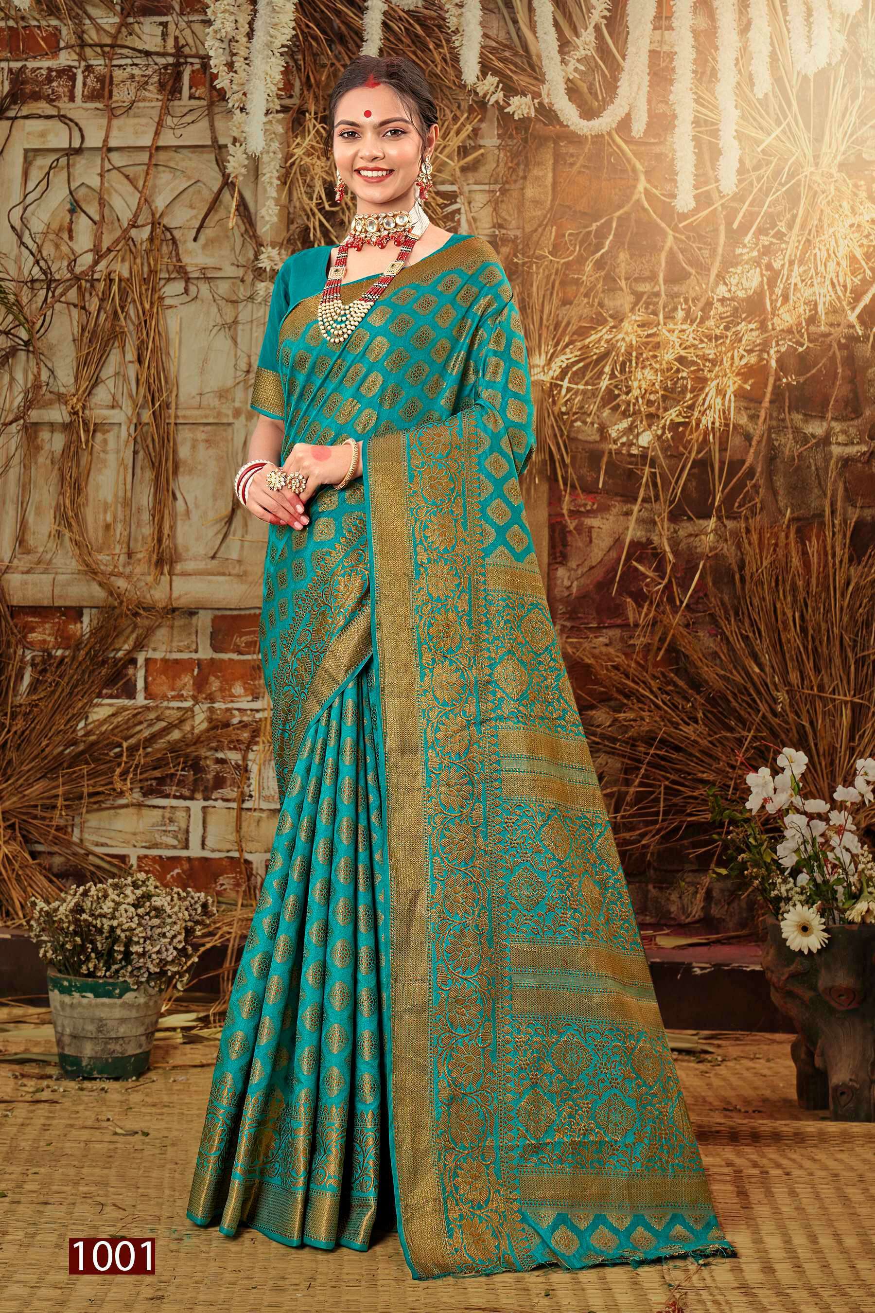 Saroj Roop Shree Vol.4 Soft Dola Silk Designer sarees wholesale in Hyderabad