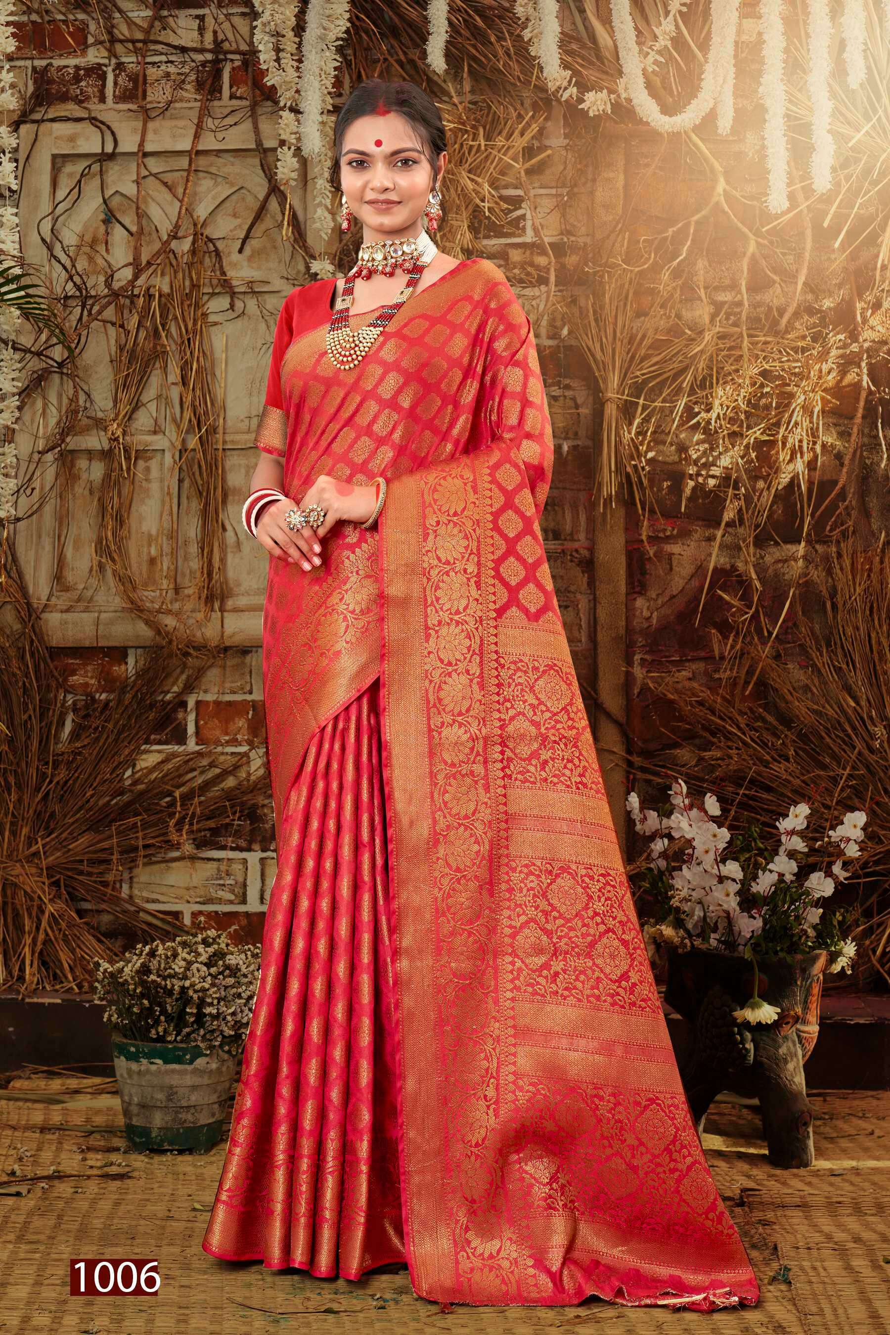 Saroj Roop Shree Vol.4 Soft Dola Silk Designer sarees wholesale in Hyderabad