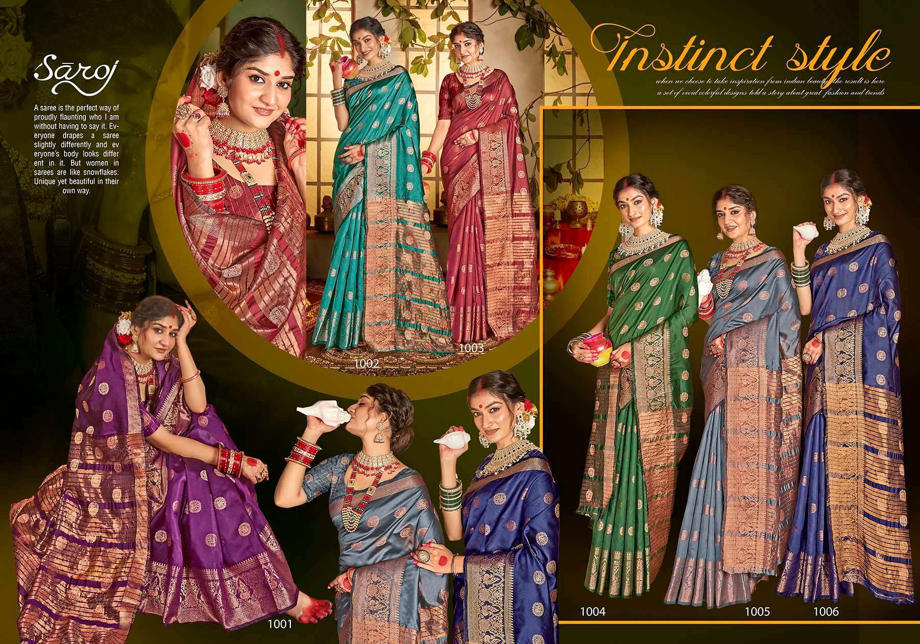 Saroj Sarswati Vol.2 Soft Silk Cheap Saree Online Shopping