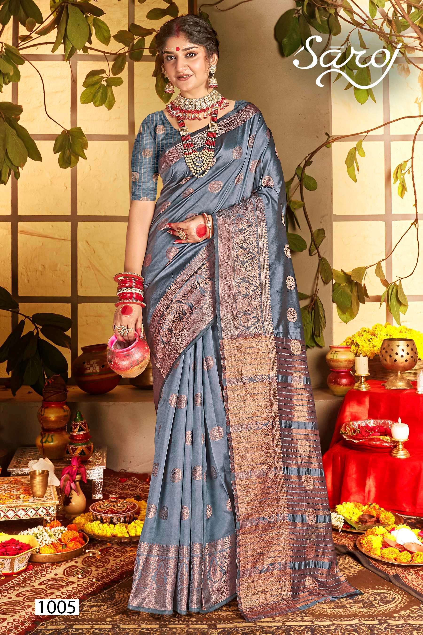 Saroj Sarswati Vol.2 Soft Silk Cheap Saree Online Shopping