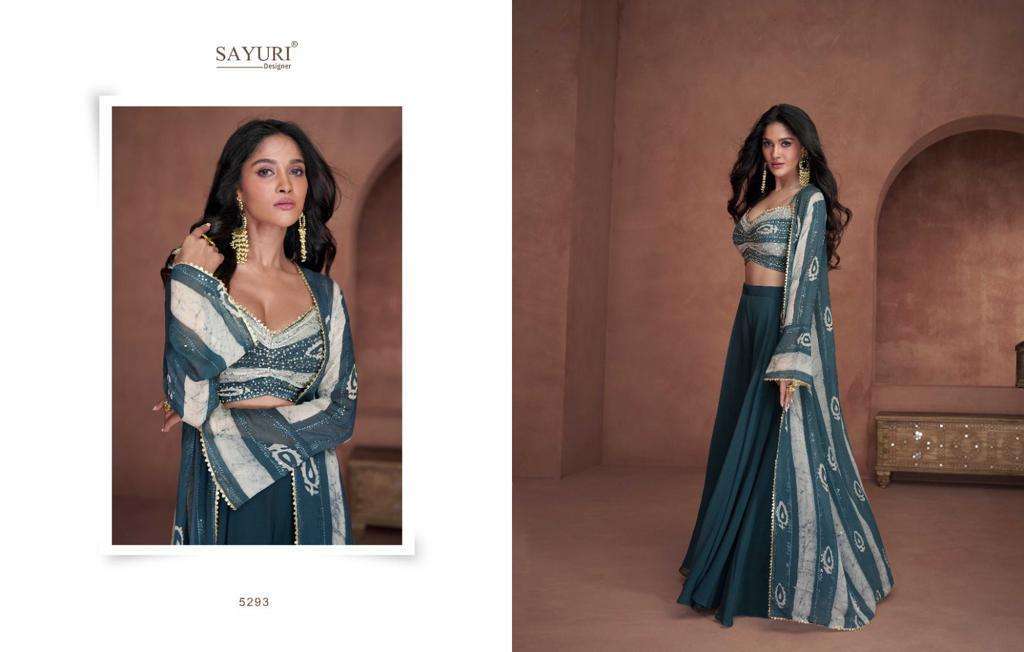 Sayuri Utsav Real Georgette Indo Western Wear wholesale in Ahmedabad