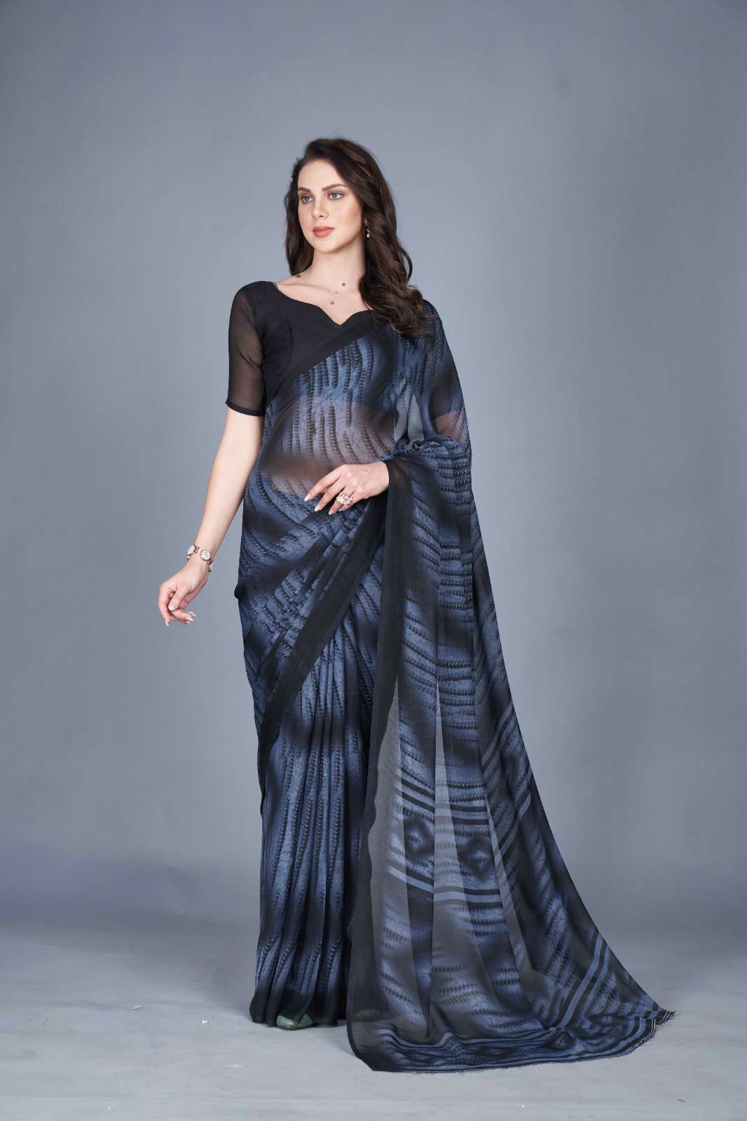 Shibori 9006 Surat saree manufacturer and supplier