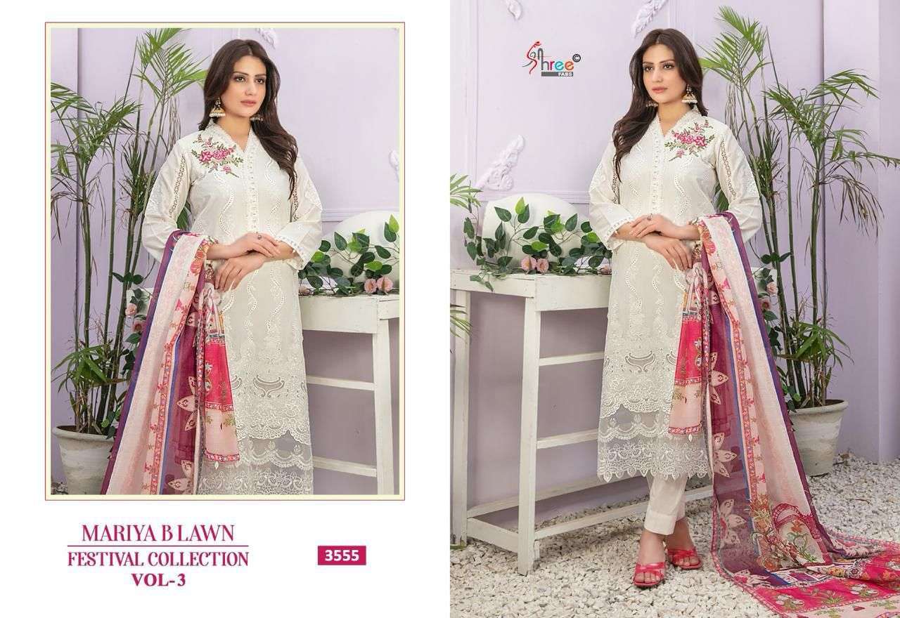 Shree Mariya B Vol 3 Chiffon Dupatta Latest salwar kameez designs